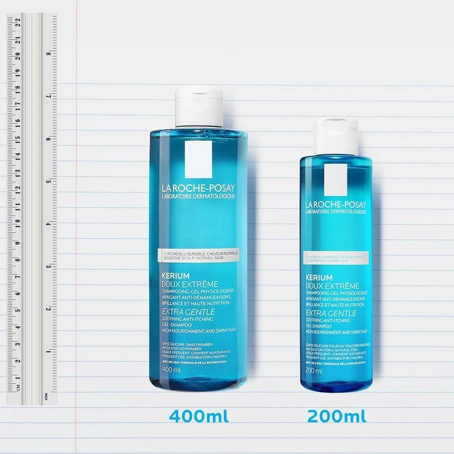 La Roche-Posay Kerium Gentle Soothing Shampoo-Gel 400 мл: цены и характеристики