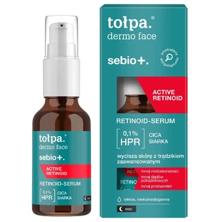Tolpa Dermo Face Sebio+ Active Retinoid, ретиноїдна нічна сироватка, 30 мл