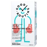 Витамин D3 для детей Daily-D3 Jr Good Routine, 500 МЕ, 15 мл, Secom