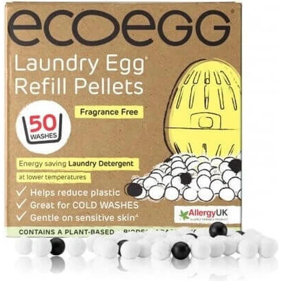 Картридж для моющих яиц Ecoegg - 50 моек без аромата 1×1 шт, картридж на 50 моек: цены и характеристики