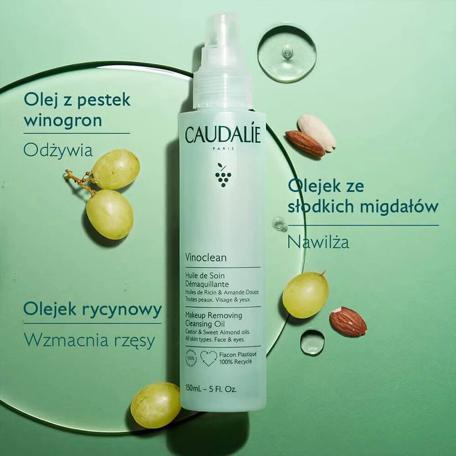 Caudalie Vinoclean, олія для зняття макіяжу, 75 мл: ціни та характеристики