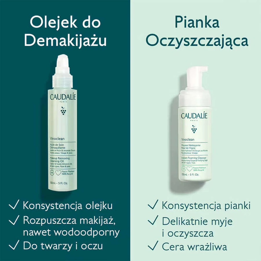 Caudalie Vinoclean, олія для зняття макіяжу, 75 мл: ціни та характеристики