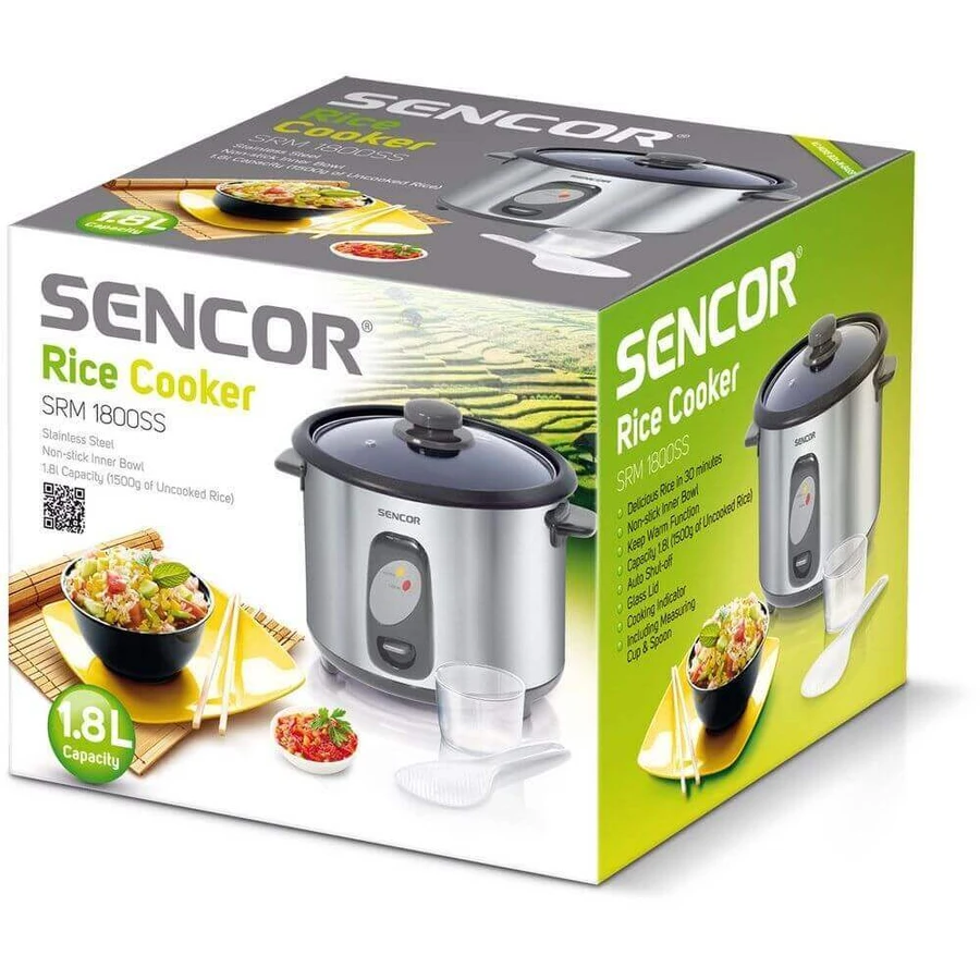 Рисоварка Sencor SRM 1800SS: ціни та характеристики
