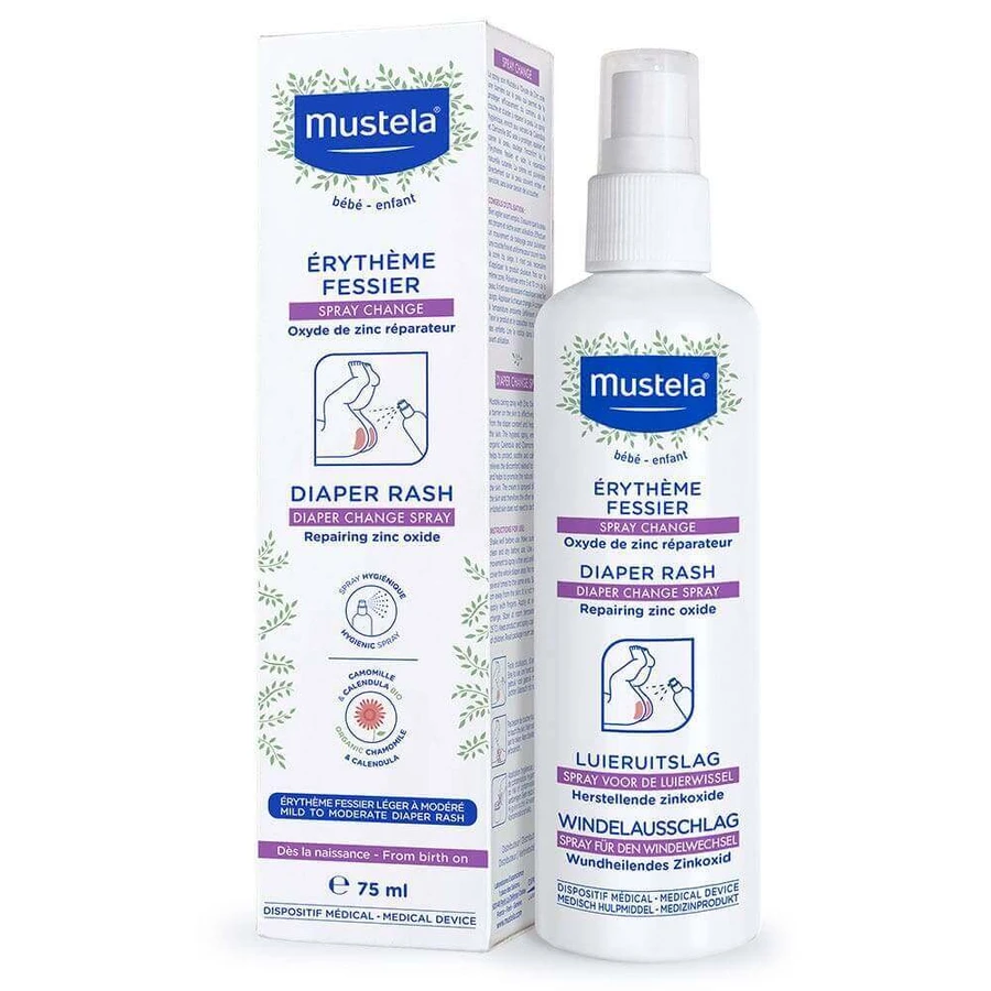 Mustela Спрей для змін 75мл: ціни та характеристики