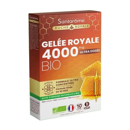 Santarome Organic Royal Jelly 4000 MG 10 ампул: цены и характеристики