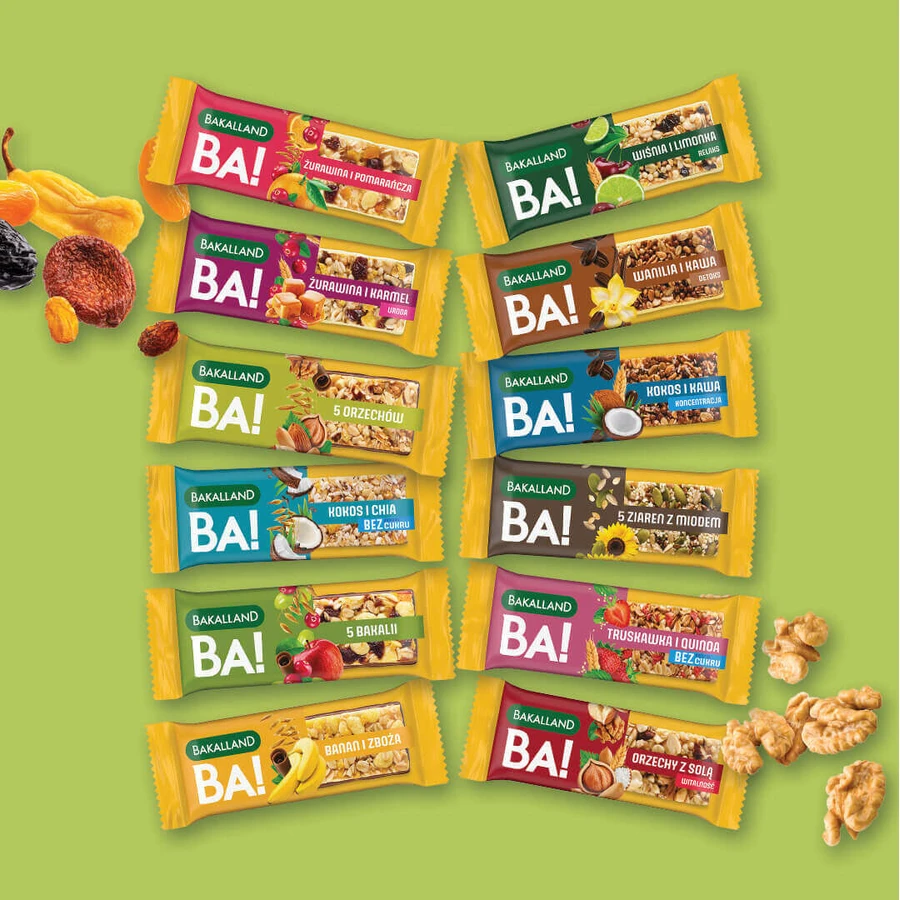 Bakalland BA! Злаковый батончик, вишня и лайм, релакс, 38 г: цены и характеристики
