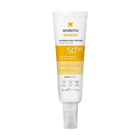 Sesderma Repaskin Fluido Invisible, сонцезахисний крем для обличчя, SPF 50+, 50 мл: ціни та характеристики