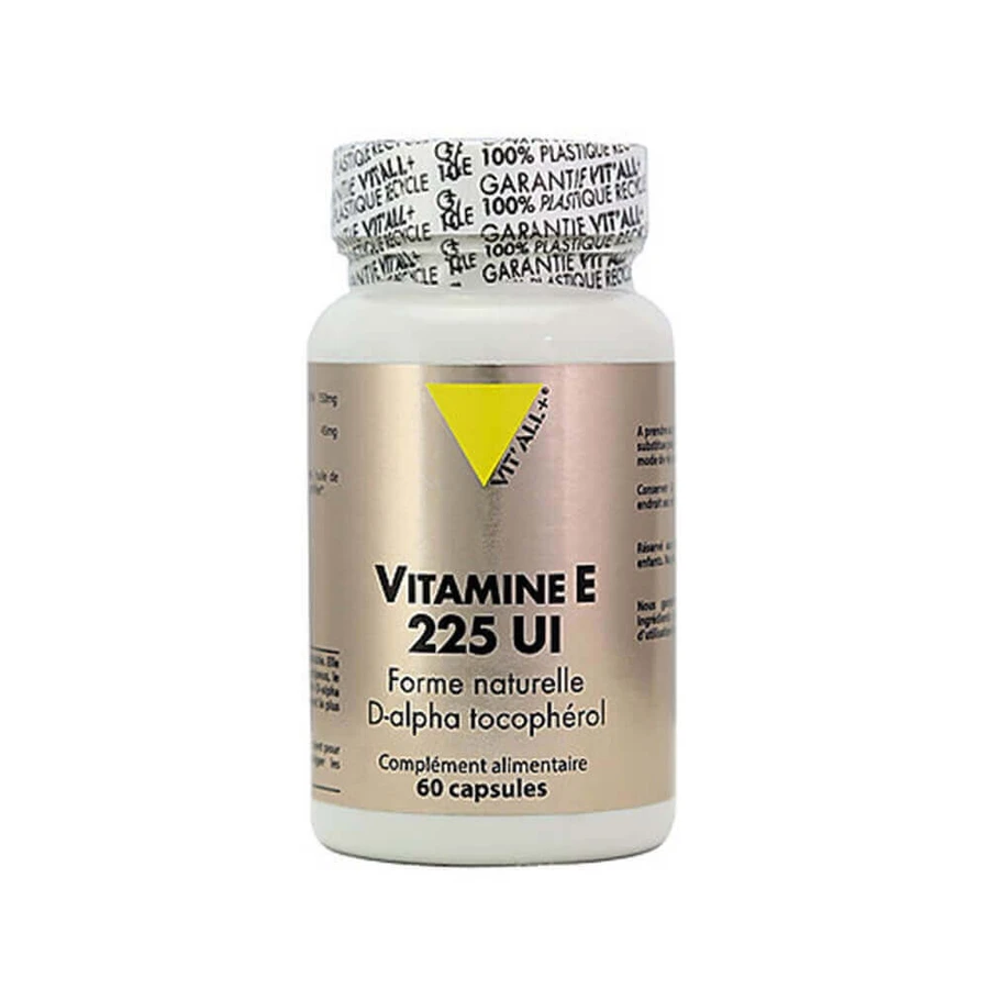 Vit'All+ Витамины E 225IU 60 капсул: цены и характеристики