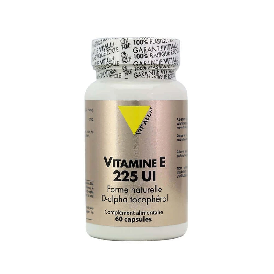 Vit'All+ Витамины E 225IU 60 капсул: цены и характеристики