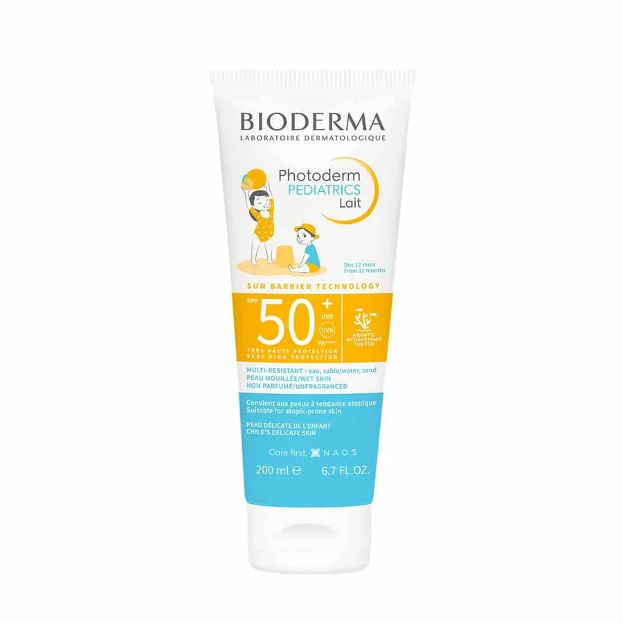 Биодерма Фотодерм Солнцезащитное молочко SPF50+ Педиатрия 200 мл: цены и характеристики