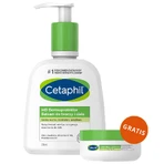 Cetaphil MD Dermoprotector, зволожуючий крем для обличчя та тіла, пігментований та чутливий, з помпою, 236 мл + зволожуючий крем для обличчя з кислотою гіалуроновою, крем-ноапте, 48 мл безкоштовно: ціни та характеристики