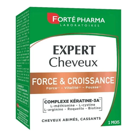 Forté Pharma Expert Hair Care Strength and Growth Keratin Vitality 30 таблеток: цены и характеристики