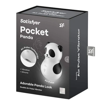 Satisfyer Pocket Panda, повітряний вібратор, 1 шт.: ціни та характеристики
