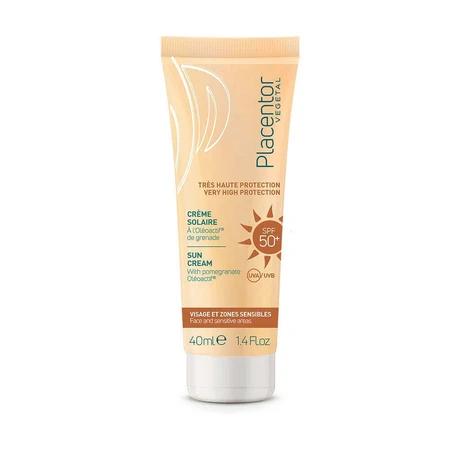 Placentor Végétal SUN CREAM SPF50+ visage et zones sensibles 40 мл: цены и характеристики
