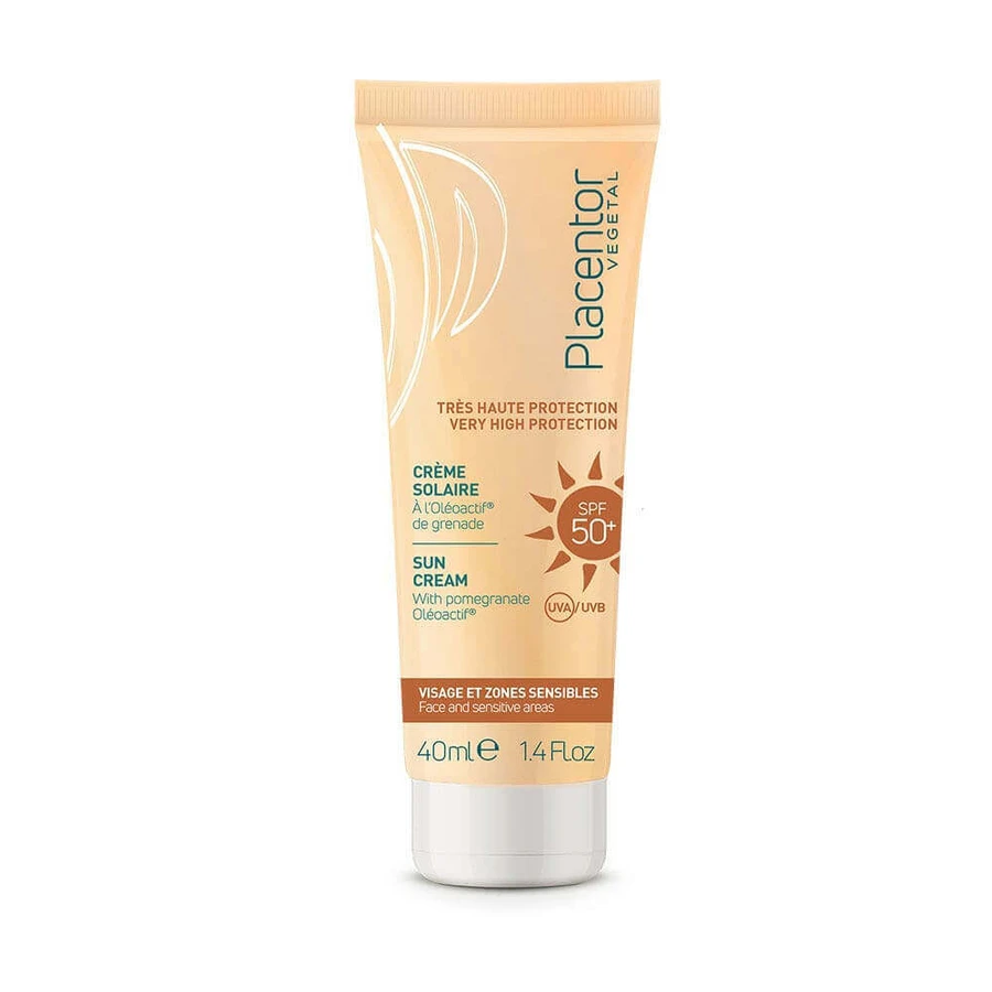 Placentor Végétal SUN CREAM SPF50+ visage et zones sensibles 40 мл: цены и характеристики