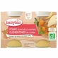 Babybio Фруктовые баночки с яблоками и клементинами С 6 месяцев 2х130г