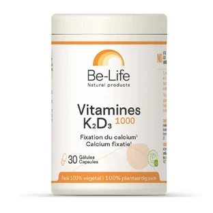 Be-Life Вітаміни K2+D3 1000 30 гелів