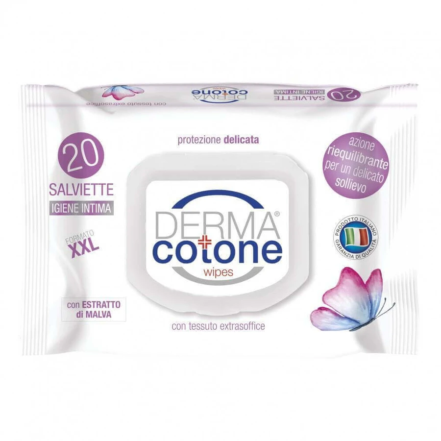 Інтимні серветки Intima, 20 шт, Dermacotone: ціни та характеристики