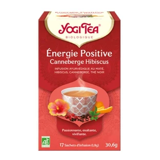 Yogi Tea Positive Energy Hibiscus 17 пакетиков