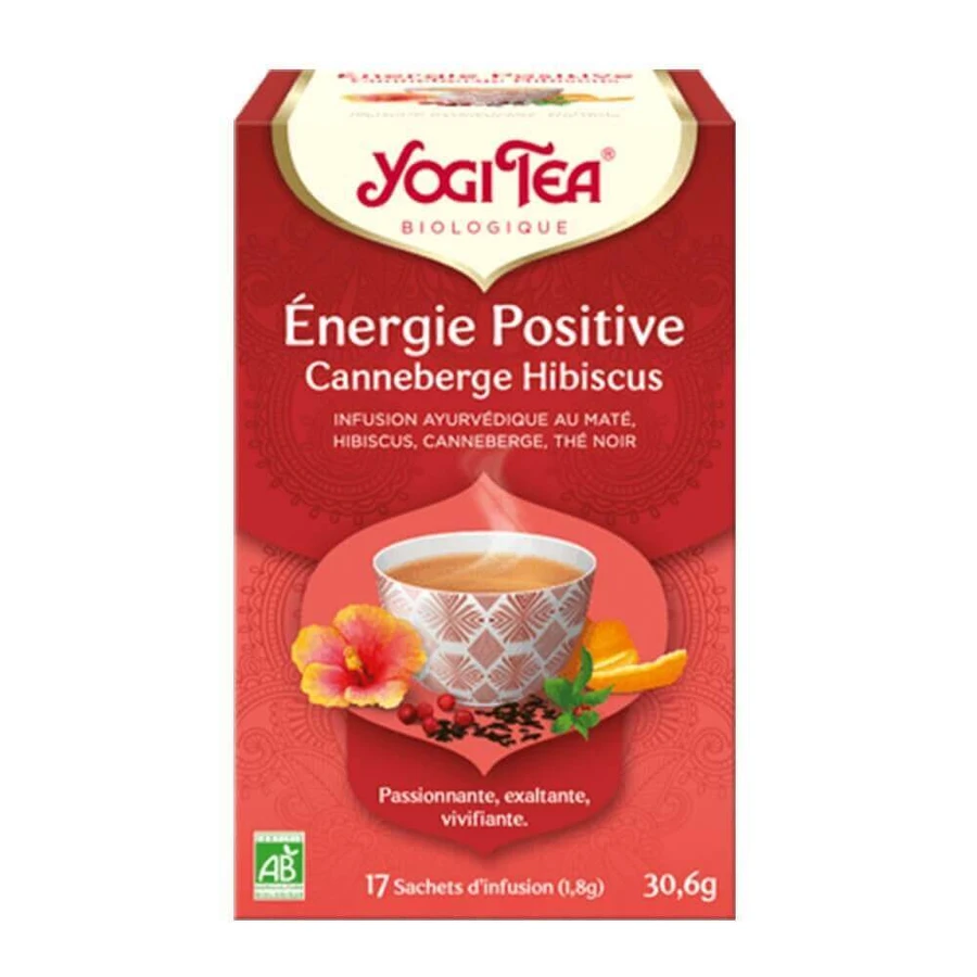 Yogi Tea Positive Energy Hibiscus 17 пакетиков: цены и характеристики