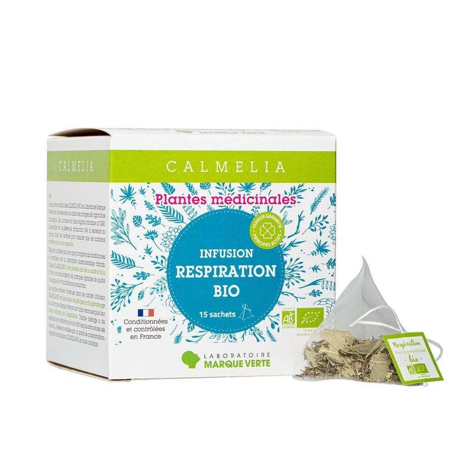 Calmelia Organic Infusion Respire 15 чайных пакетиков: цены и характеристики