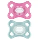 MAM Comfort Soother Silicone 3-12M Green/Pink 2u
