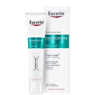 Матуючий флюїд для обличчя з саліциловою кислотою Dermo Pure, 40 мл, Eucerin