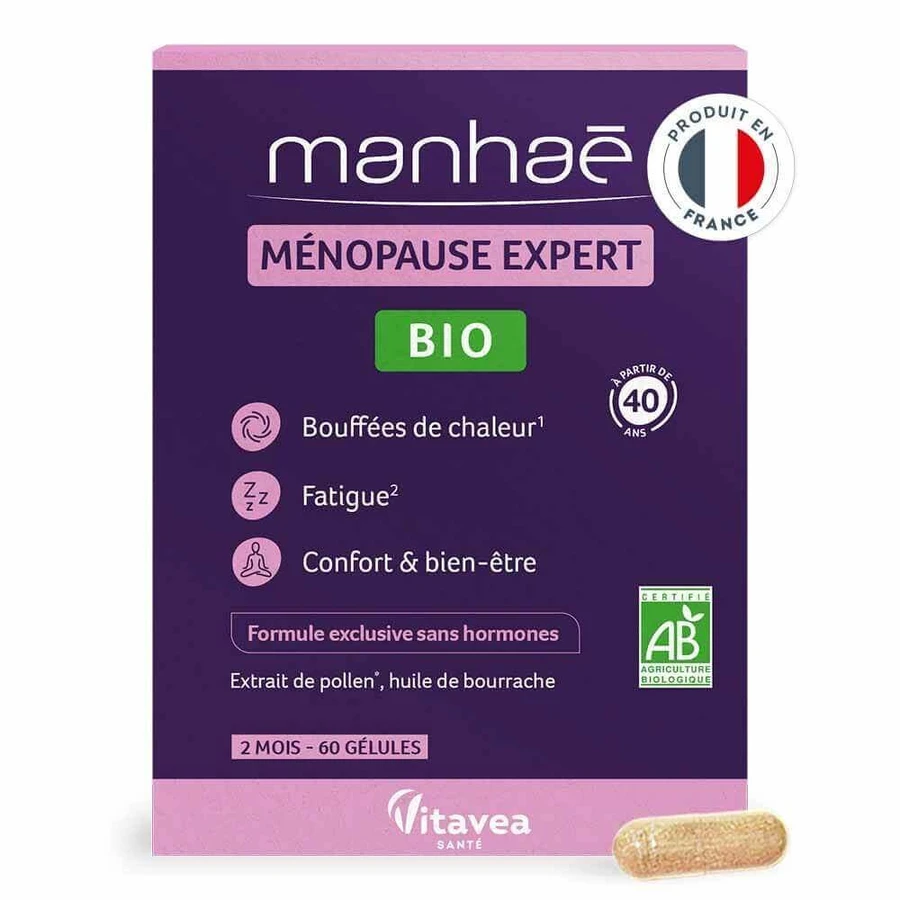 Манхэ Органик Менопауза 60 капсул: цены и характеристики