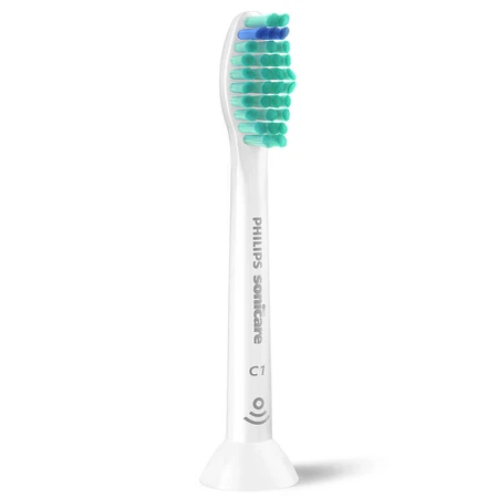 Philips, сменные насадки для звуковой зубной щетки Sonicare C1 ProResult, белые, 4 штуки: цены и характеристики