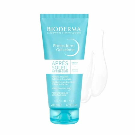 Освіжаюче молочко після засмаги BioDerma Photoderm Peaux sensibles для чутливих шкіри 200 мл: ціни та характеристики