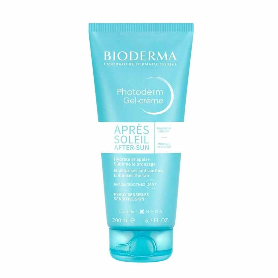 Освіжаюче молочко після засмаги BioDerma Photoderm Peaux sensibles для чутливих шкіри 200 мл: ціни та характеристики