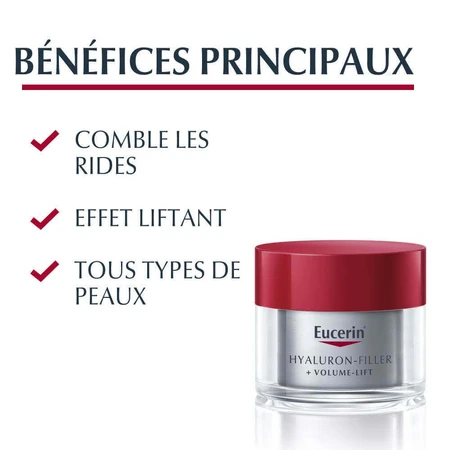 Eucerin Hyaluron-Filler + Volume Lift Ночной крем 50 мл: цены и характеристики
