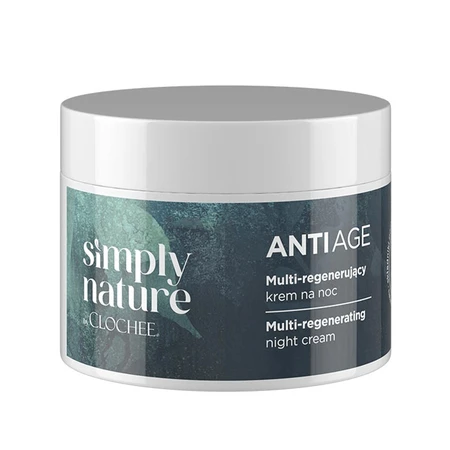 Clochee Simply Nature Anti Age, мультирегенеруючий нічний крем, 50 мл: ціни та характеристики