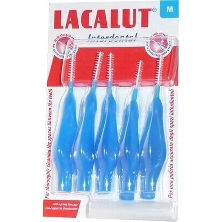 LACALUT INTERDENTAL FOCUSES M 1×5 шт, тщательная очистка межзубных промежутков: цены и характеристики