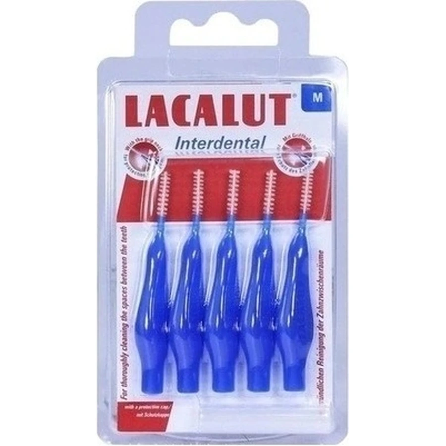 LACALUT INTERDENTAL FOCUSES M 1×5 шт, тщательная очистка межзубных промежутков: цены и характеристики