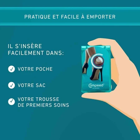 Пов'язки на п'яти Compeed X5 від пухирів на п'ятах: ціни та характеристики