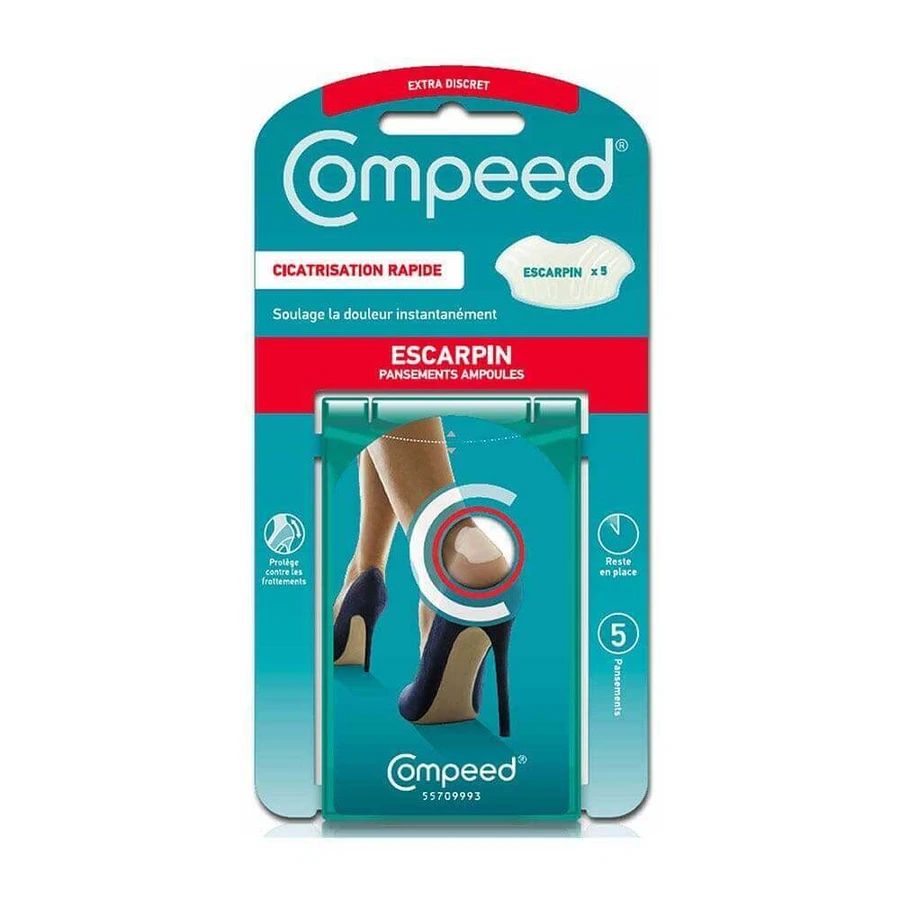 Пов'язки на п'яти Compeed X5 від пухирів на п'ятах: ціни та характеристики