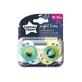 Tommee Tippee Night Time пустушка 18-36м, 2 шт.