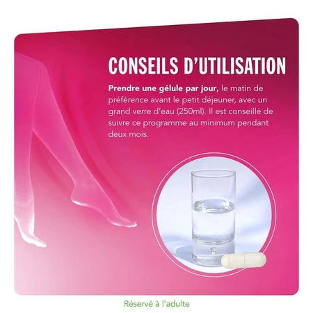 Arkopharma Veinoflux Light and Tonic Legs 30 капсул: цены и характеристики