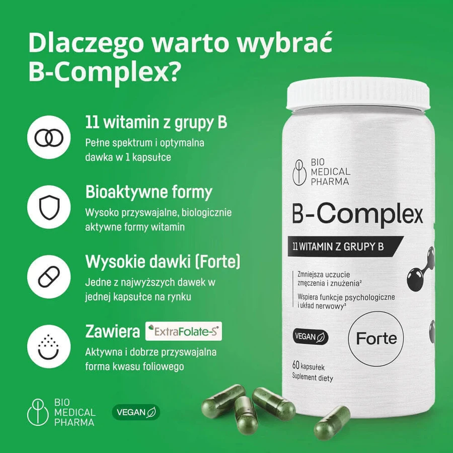 B-комплекс, 60 капсул: цены и характеристики