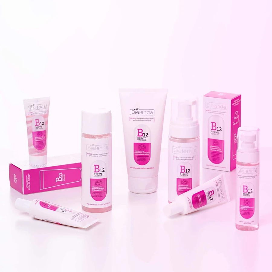 Bielenda B12 Beauty Vitamin, витаминная мицеллярная вода для снятия макияжа, 200 мл: цены и характеристики