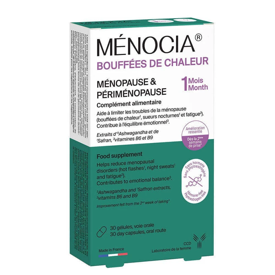 Ccd Menocia Hot Flashes Menopause & Perimenopause 30 капсул: цены и характеристики