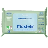Mustela Компостируемые очищающие салфетки Парфюм x60