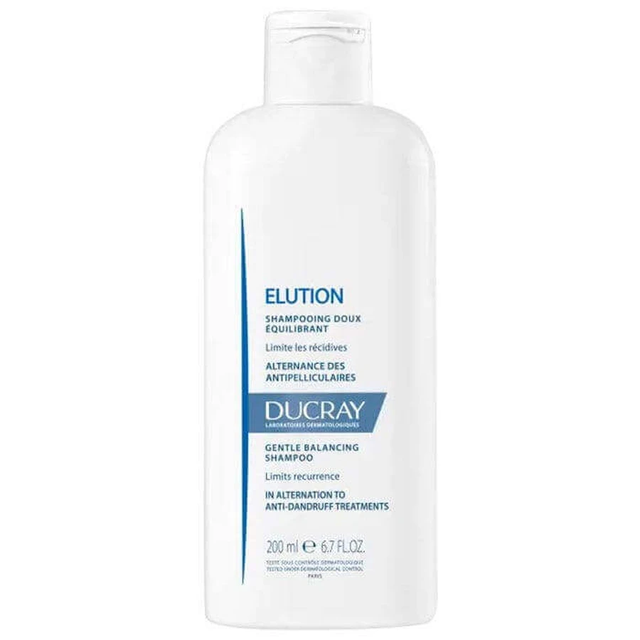 Ducray Elution Mild Balancing Shampoo 200 мл: цены и характеристики