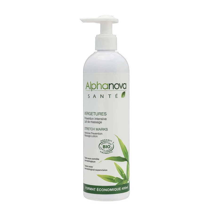 Alphanova Organic Mum Intensive Organic Prevent Stretch Marks Massage Milk 400 мл: цены и характеристики
