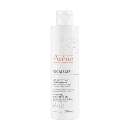 Набір Avene Cicalfate+, регенеруючий захисний крем для всієї родини, чутливої та подразненої шкіри, 40 мл + гель для вмивання, 200 мл: ціни та характеристики