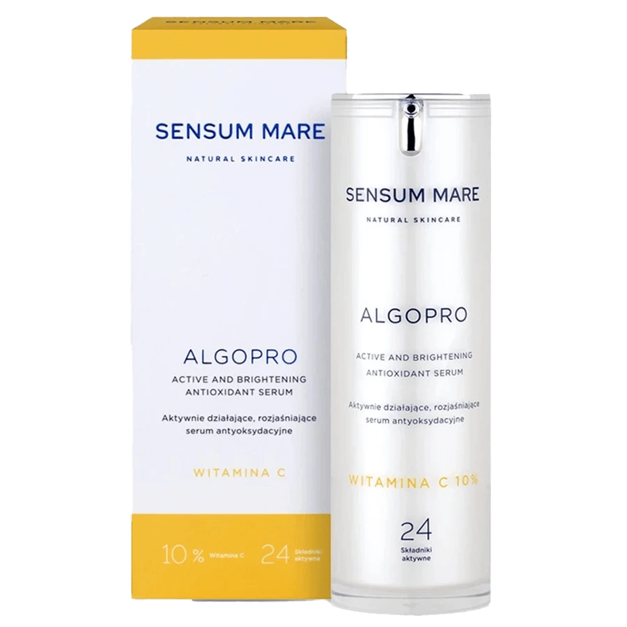 Sensum Mare Algopro, активная осветляющая антиоксидантная сыворотка с витамином С 10%, 30 мл: цены и характеристики