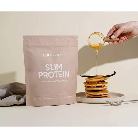 Протеїн Natu Care Slim Protein, зі смаком ванільного бурбону, 375 г: ціни та характеристики