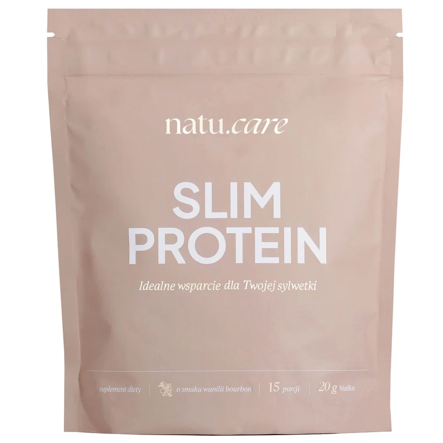 Протеїн Natu Care Slim Protein, зі смаком ванільного бурбону, 375 г: ціни та характеристики