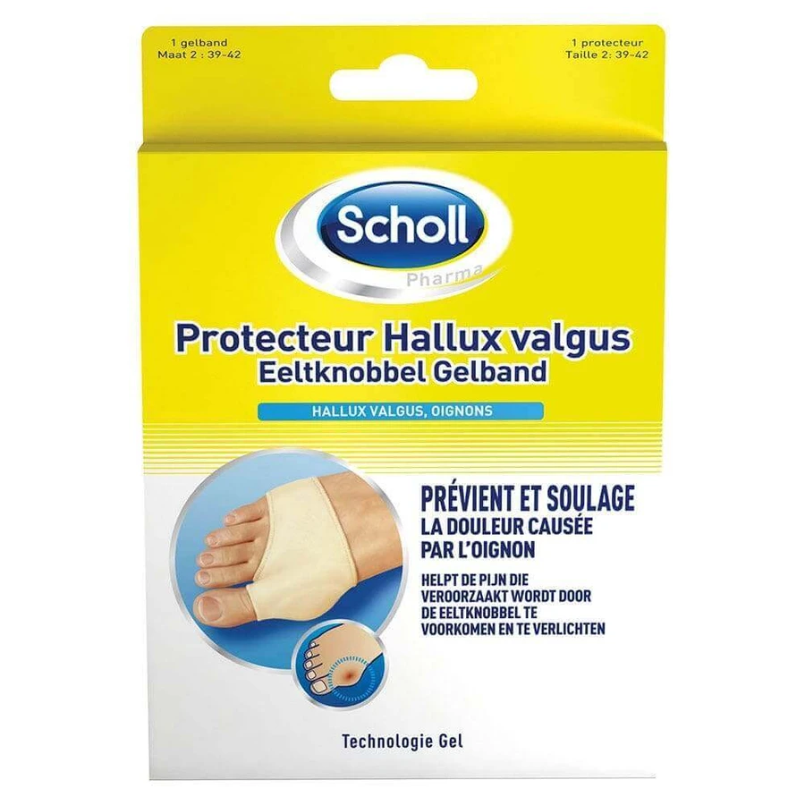 Протектор Scholl Hallux valgus x1: цены и характеристики